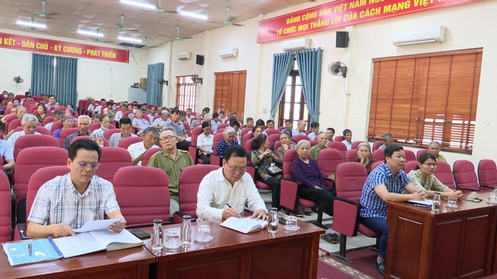 337 hộ dân xã Tiền Yên được thông báo về chính sách hỗ trợ đường Vành đai 4