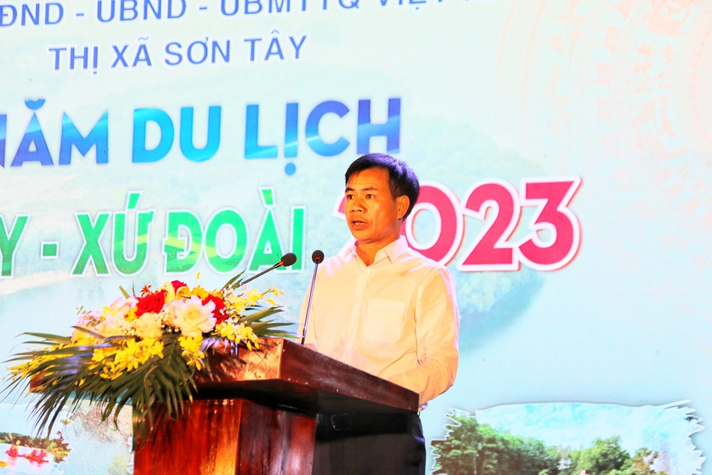 Sơn Tây: Chính thức khai mạc Năm du lịch Sơn Tây - xứ Đoài 2023