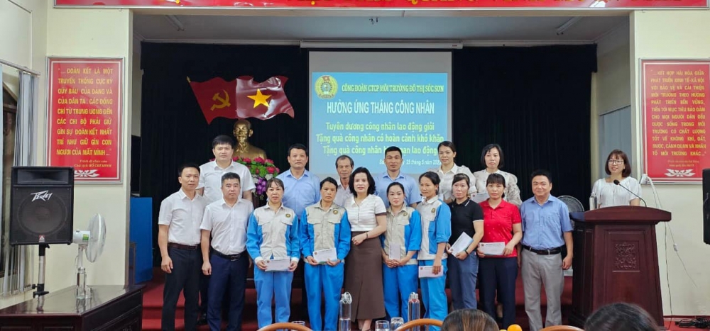 LĐLĐ huyện Sóc Sơn: Nhiều hoạt động tri ân người lao động trong Tháng Công nhân