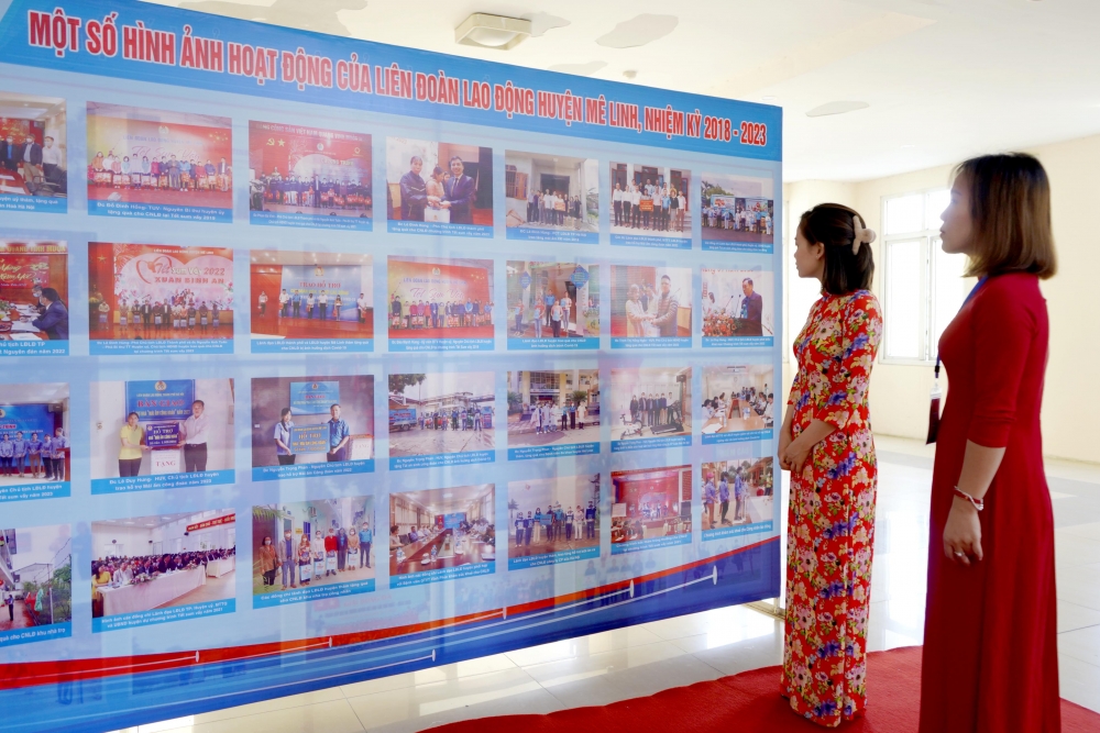 TRỰC TUYẾN: Đại hội Công đoàn huyện Mê Linh lần thứ XI, nhiệm kỳ 2023 - 2028
