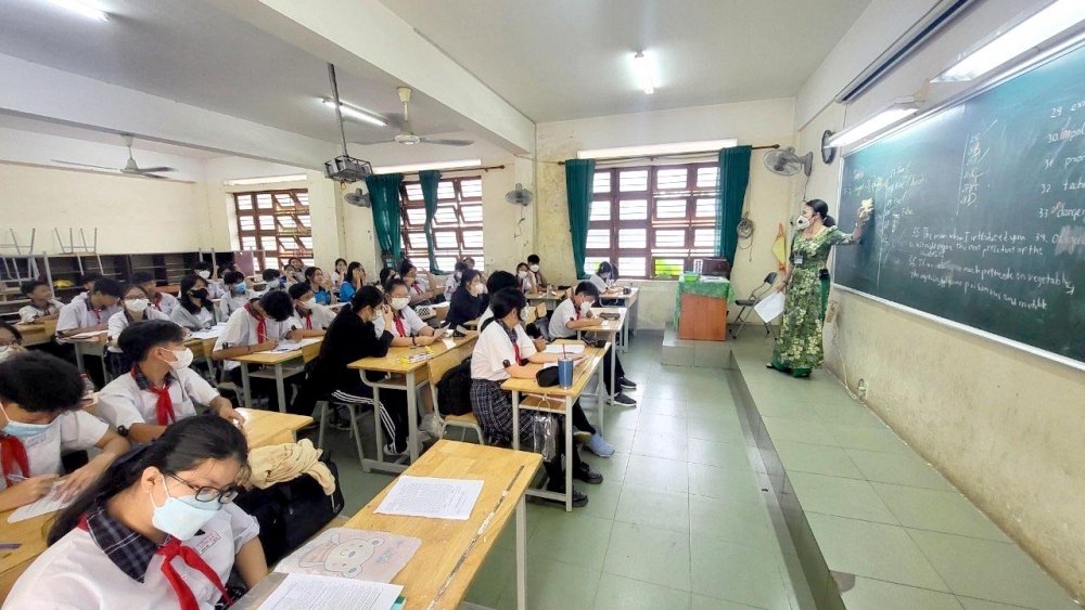 Học sinh thành phố Hồ Chí Minh: Tăng tốc ôn thi vào lớp 10 công lập