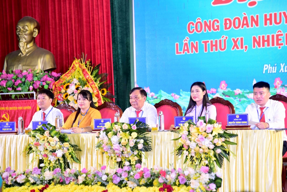 Đại hội Công đoàn huyện Phú Xuyên lần thứ XI: “Đổi mới - Dân chủ - Đoàn kết - Phát triển”
