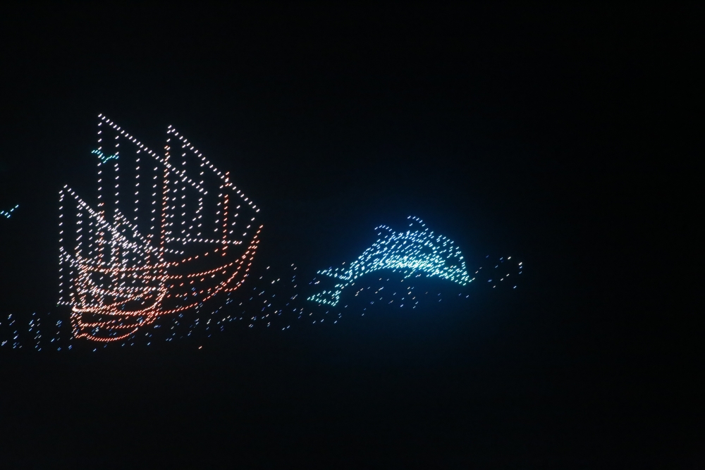 Ấn tượng màn trình diễn drone light khai mạc Festival Biển Nha Trang – Khánh Hoà 2023