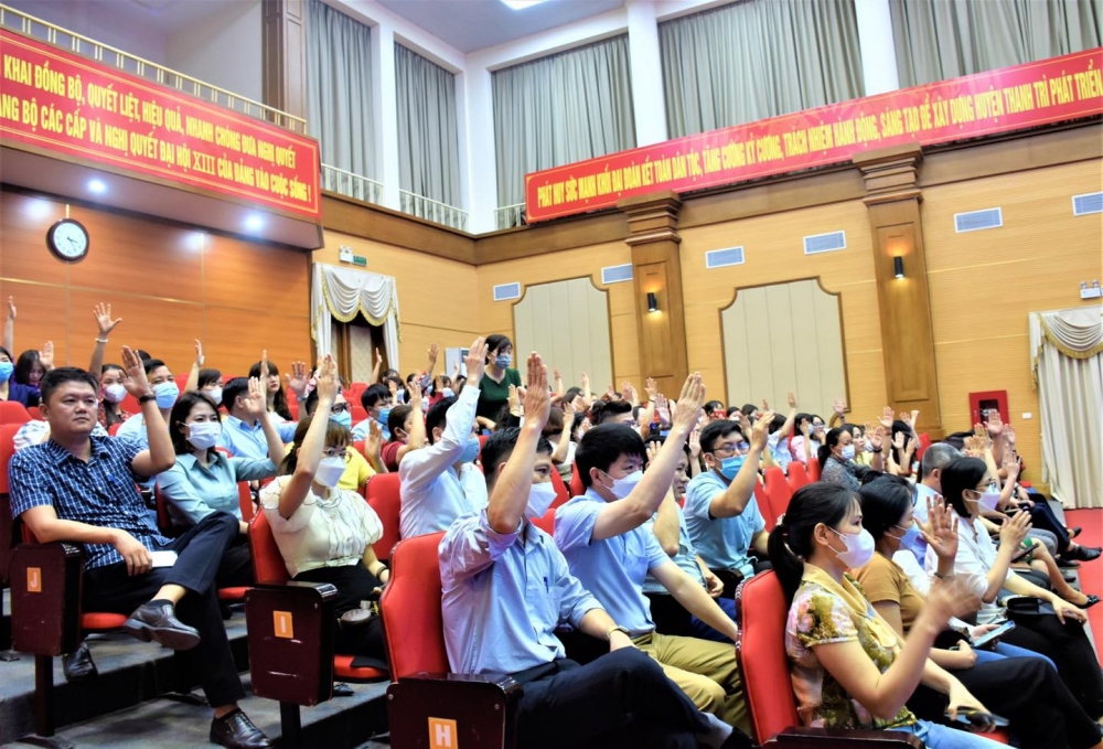 Công đoàn huyện Thanh Trì: Cần tập trung các giải pháp toàn diện trong nhiệm kỳ mới
