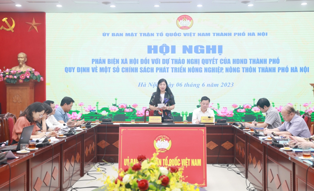 Hà Nội: Phản biện xã hội đối với một số chính sách phát triển nông nghiệp, nông thôn