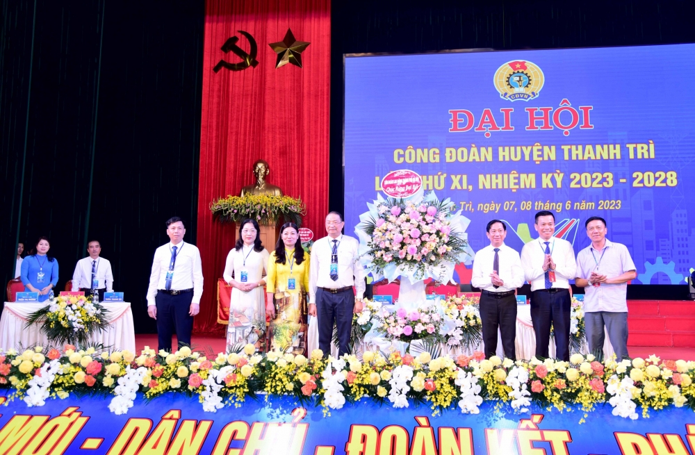 Công đoàn huyện Thanh Trì: Cần tập trung các giải pháp toàn diện trong nhiệm kỳ mới
