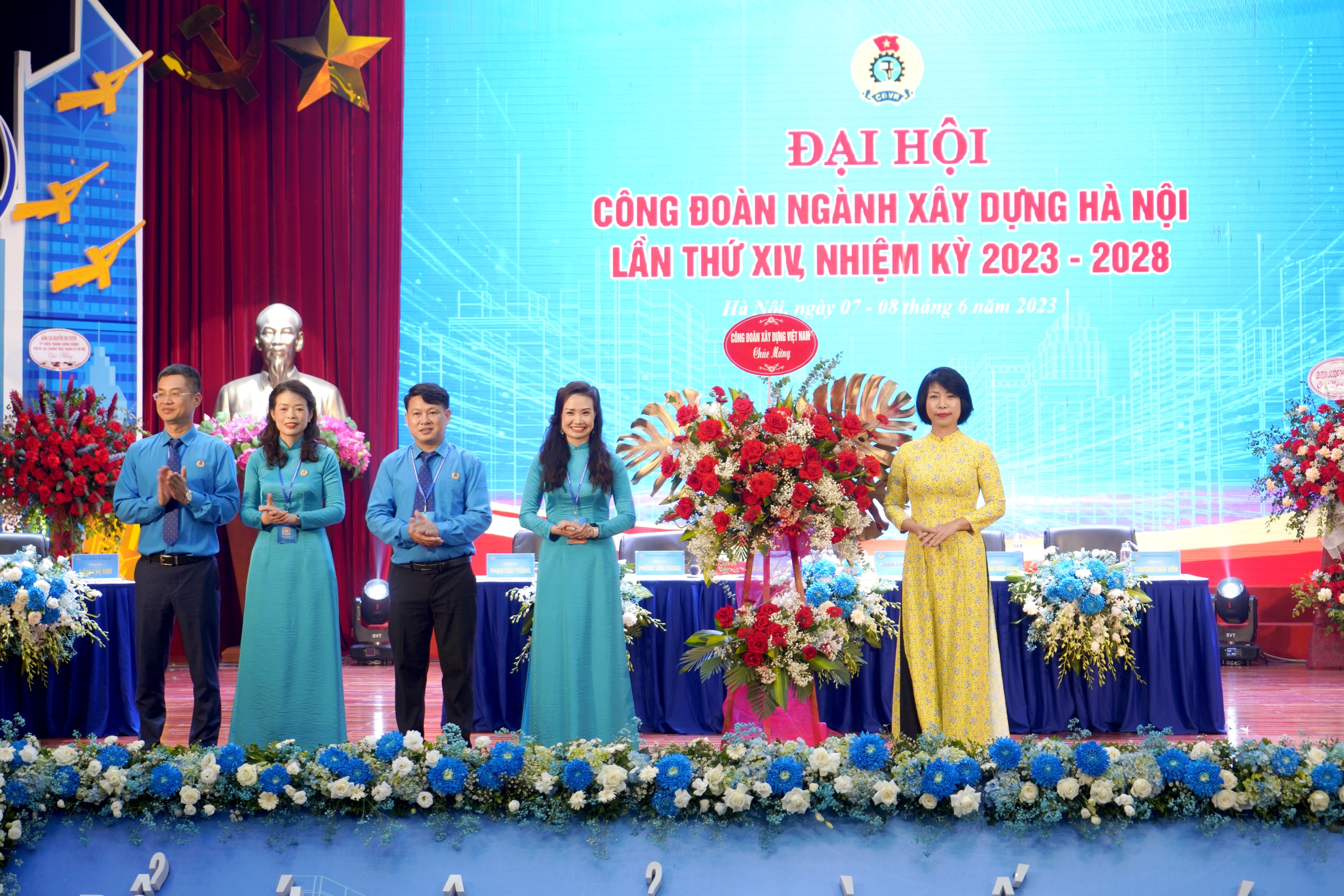 TRỰC TUYẾN HÌNH ẢNH: Đại hội Công đoàn ngành Xây dựng Hà Nội lần thứ XIV, nhiệm kỳ 2023 - 2028