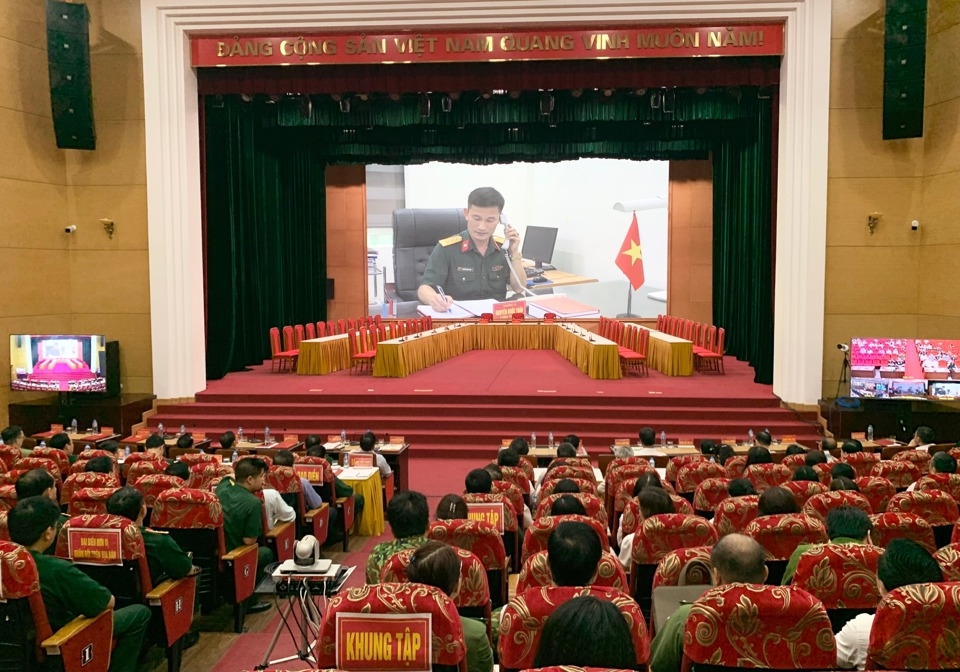 Diễn tập khu vực phòng thủ quận Thanh Xuân năm 2023