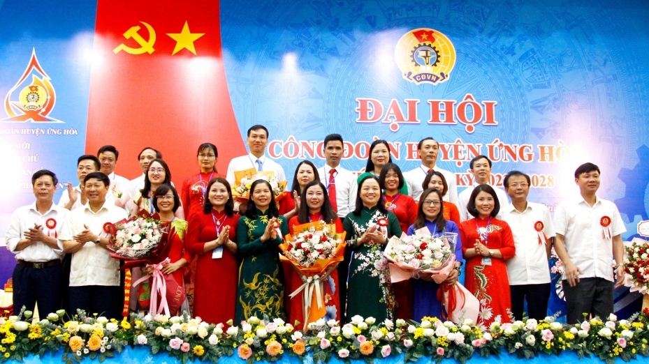 Tổ chức thành công Đại hội Công đoàn huyện Ứng Hòa lần thứ XI