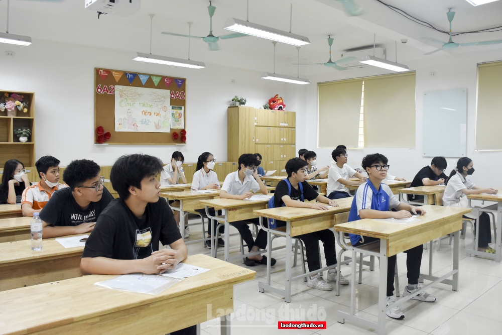 Hà Nội: Gần 105.000 thí sinh làm thủ tục dự thi tuyển sinh vào lớp 10