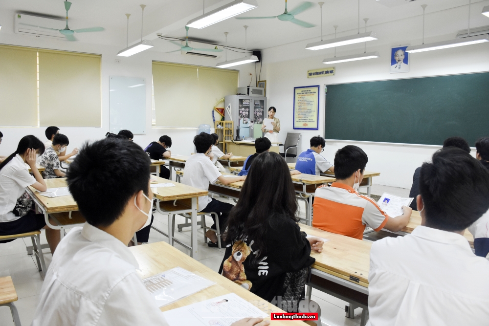 Hà Nội: Gần 105.000 thí sinh làm thủ tục dự thi tuyển sinh vào lớp 10