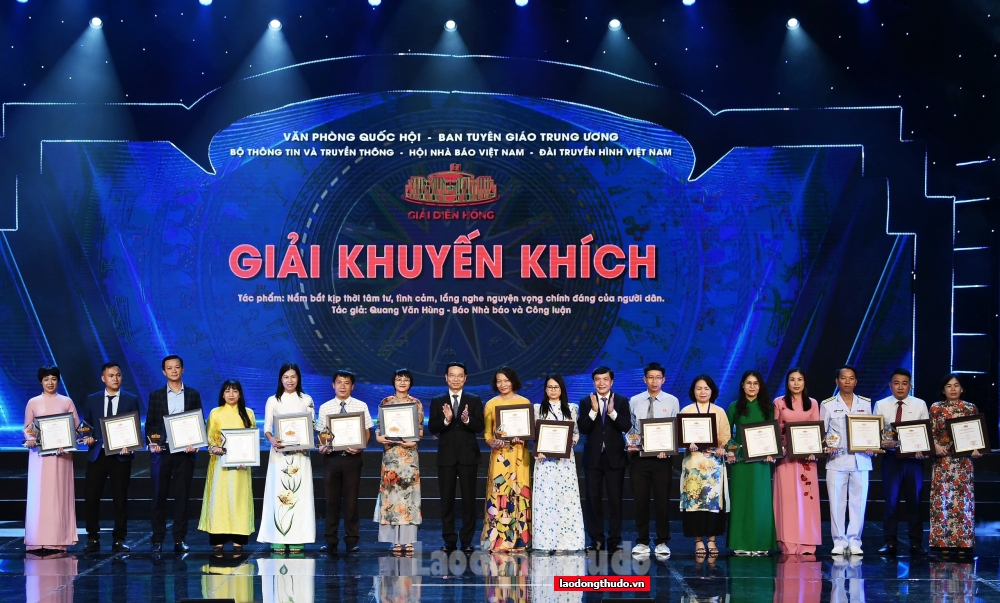 67 tác phẩm báo chí đoạt Giải Diên Hồng lần thứ nhất