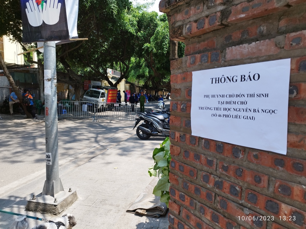 Công an thành phố Hà Nội: Chung tay hỗ trợ thí sinh 