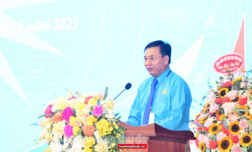 Hình ảnh ấn tượng tại phiên thứ nhất Đại hội Công đoàn huyện Thanh Oai lần thứ XI