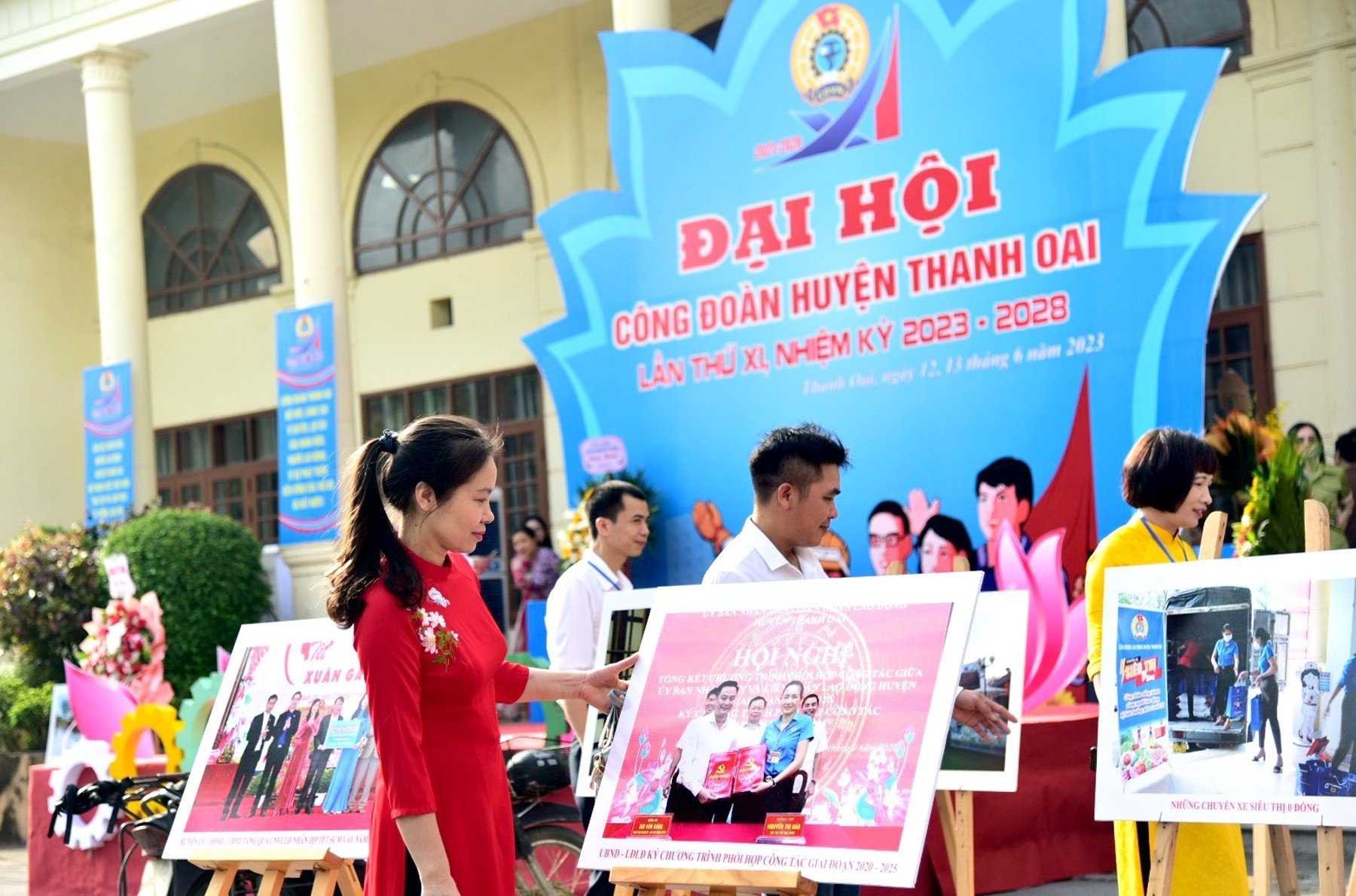 TRỰC TUYẾN HÌNH ẢNH: "Ngày hội" lớn của đoàn viên Công đoàn huyện Thanh Oai