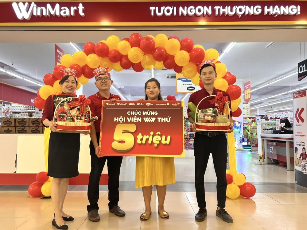 Tưng bừng ưu đãi chào hè, WinMart đón hội viên WIN thứ 5 triệu