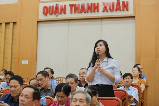 Cử tri quận Thanh Xuân kiến nghị giảm ùn tắc giao thông đường Khuất Duy Tiến
