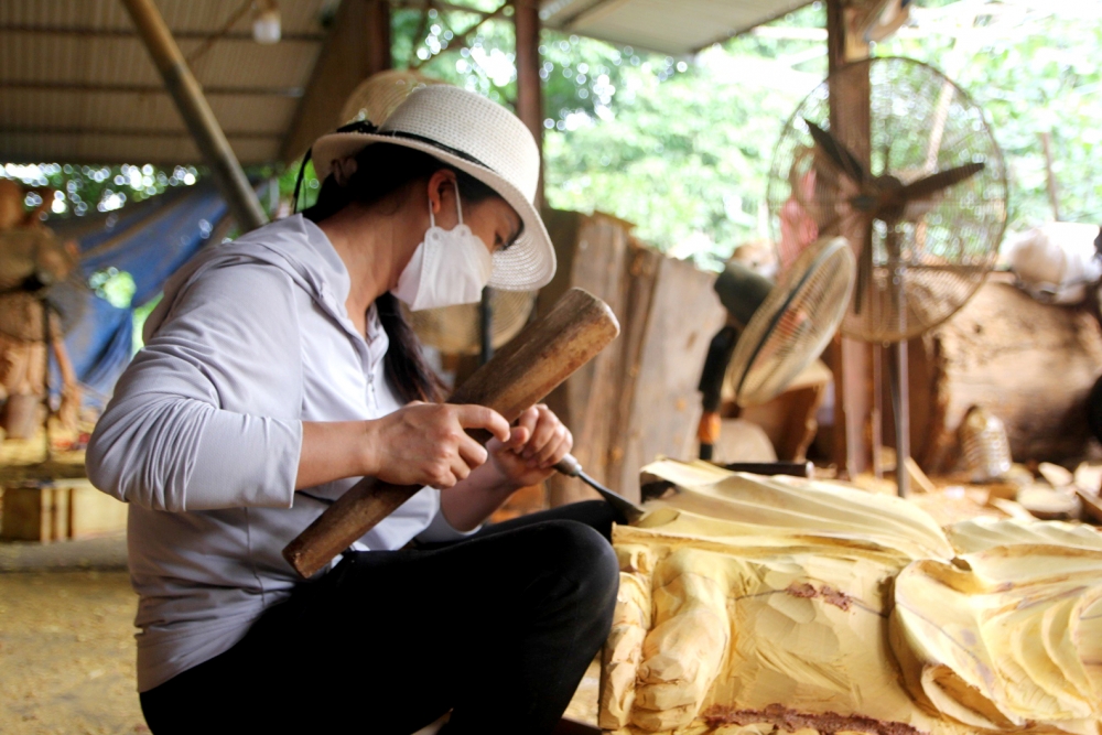 Vấn đề bảo vệ môi trường gắn với phát triển kinh tế làng nghề đang được thành phố Hà Nội quan tâm. Ảnh: K.Tiến