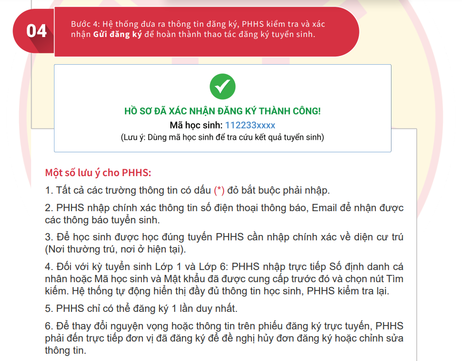 Hà Nội: Chi tiết các bước đăng ký tuyển sinh trực tuyến đầu cấp năm học 2023 - 2024