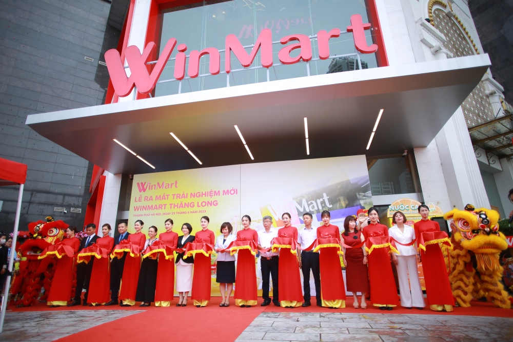 WinMart đầu tiên tại Hà Nội áp dụng mô hình hoàn toàn mới đi vào hoạt động