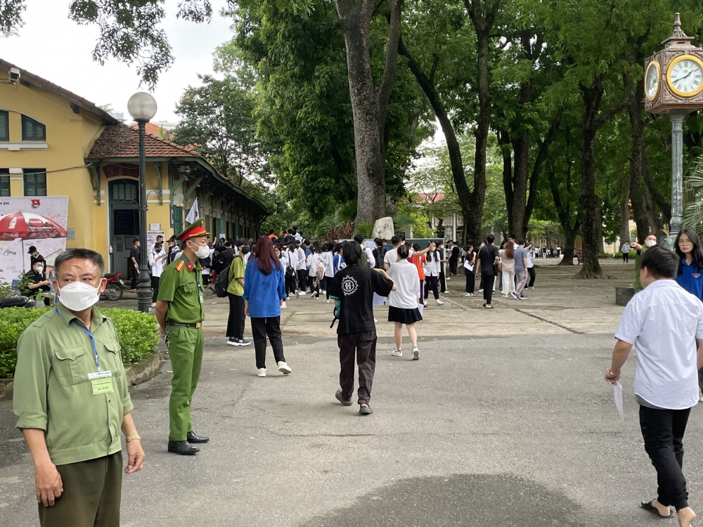 Hà Nội: Tăng cường bảo đảm an ninh, an toàn kỳ thi tốt nghiệp THPT 2023