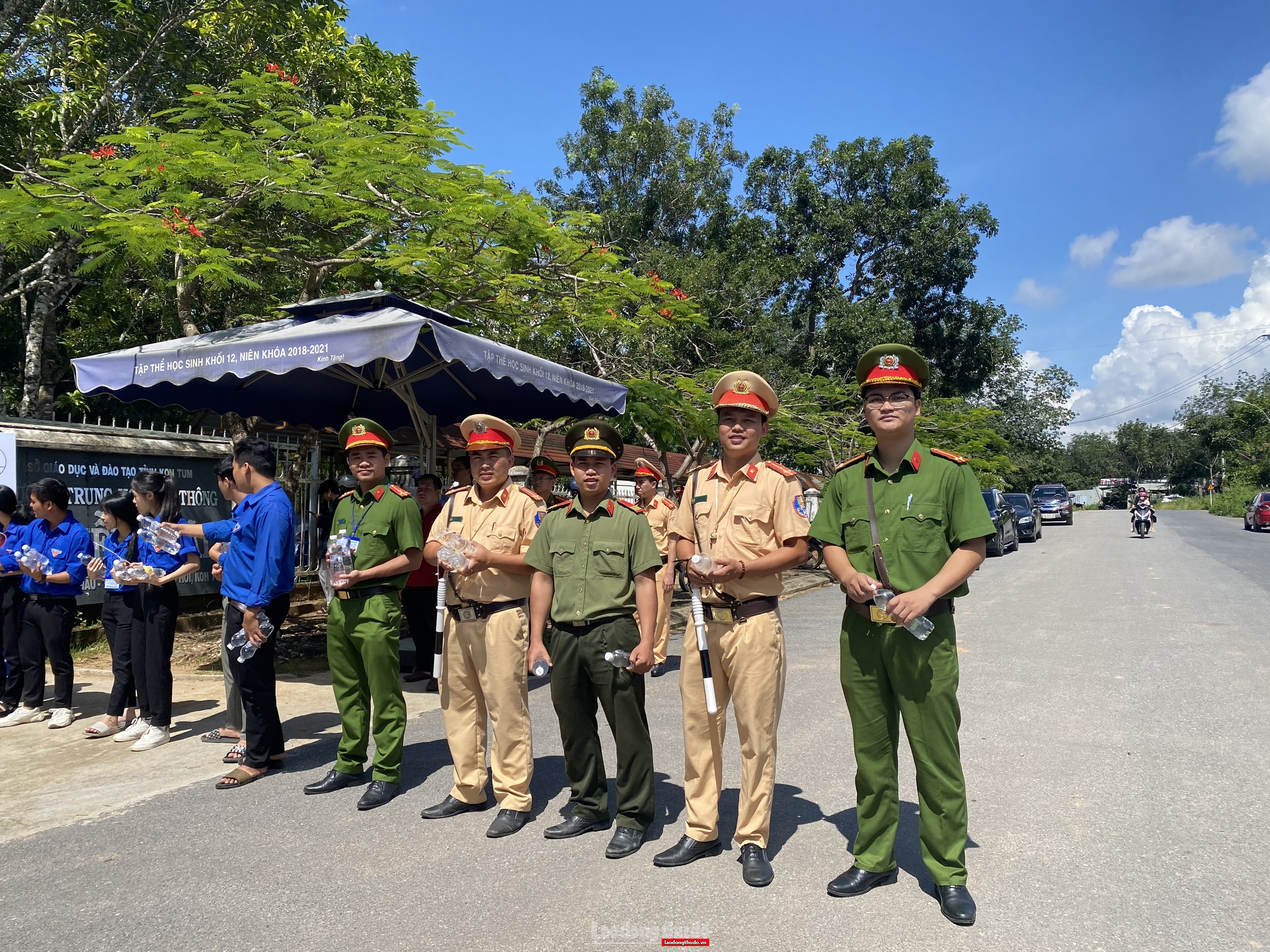 Kon Tum: Tất cả các điểm thi diễn ra an toàn trong ngày đầu kỳ thi tốt nghiệp THPT