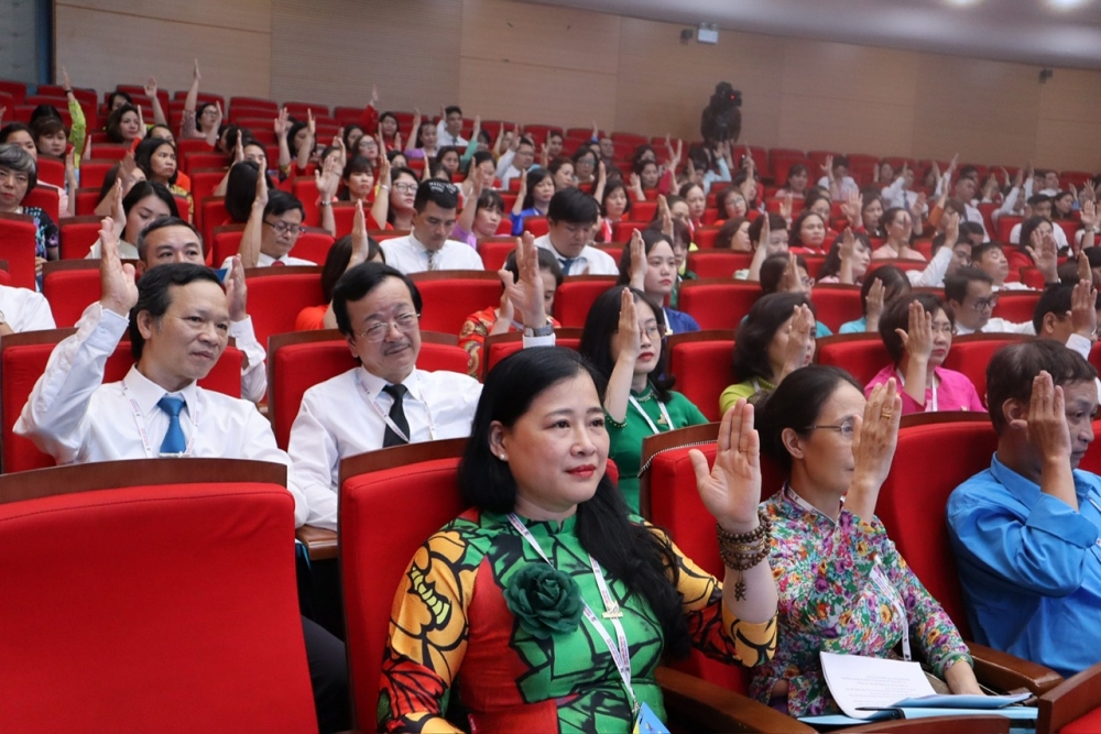 Ngày làm việc thứ nhất Đại hội Công đoàn quận Đống Đa lần thứ XIX, nhiệm kỳ 2023-2028