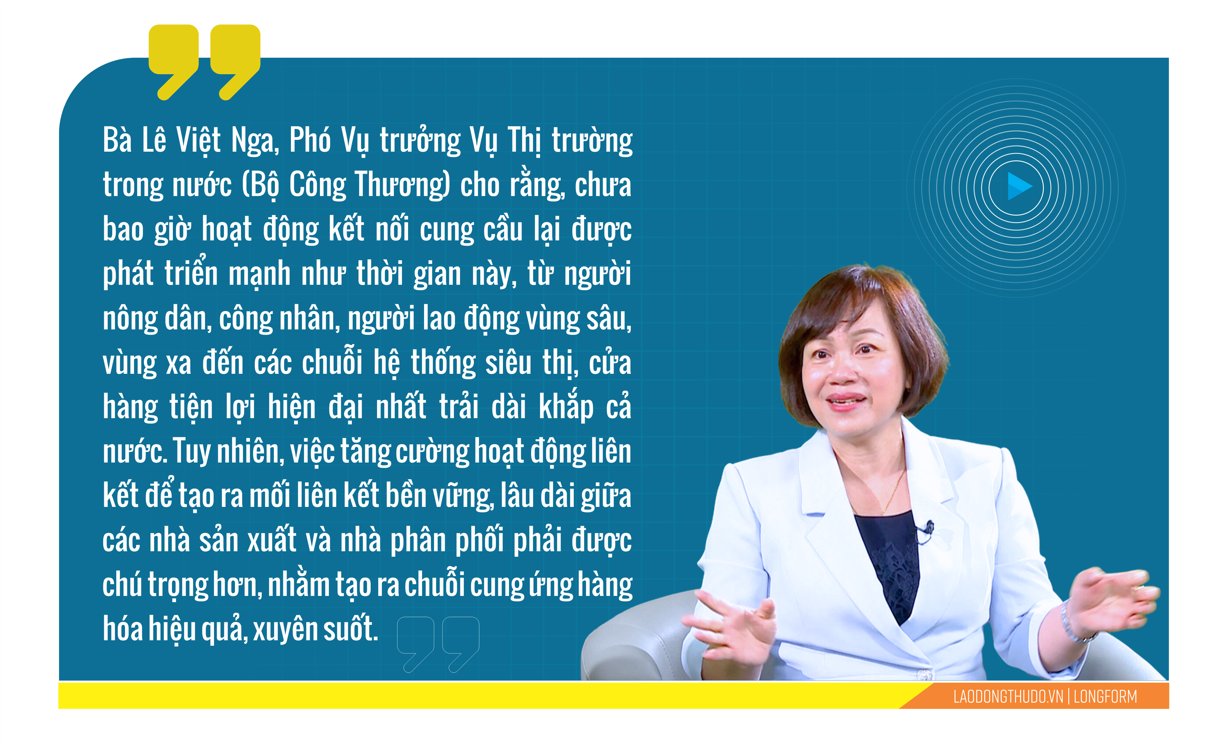 Cú hích từ các chương trình kết nối giao thương