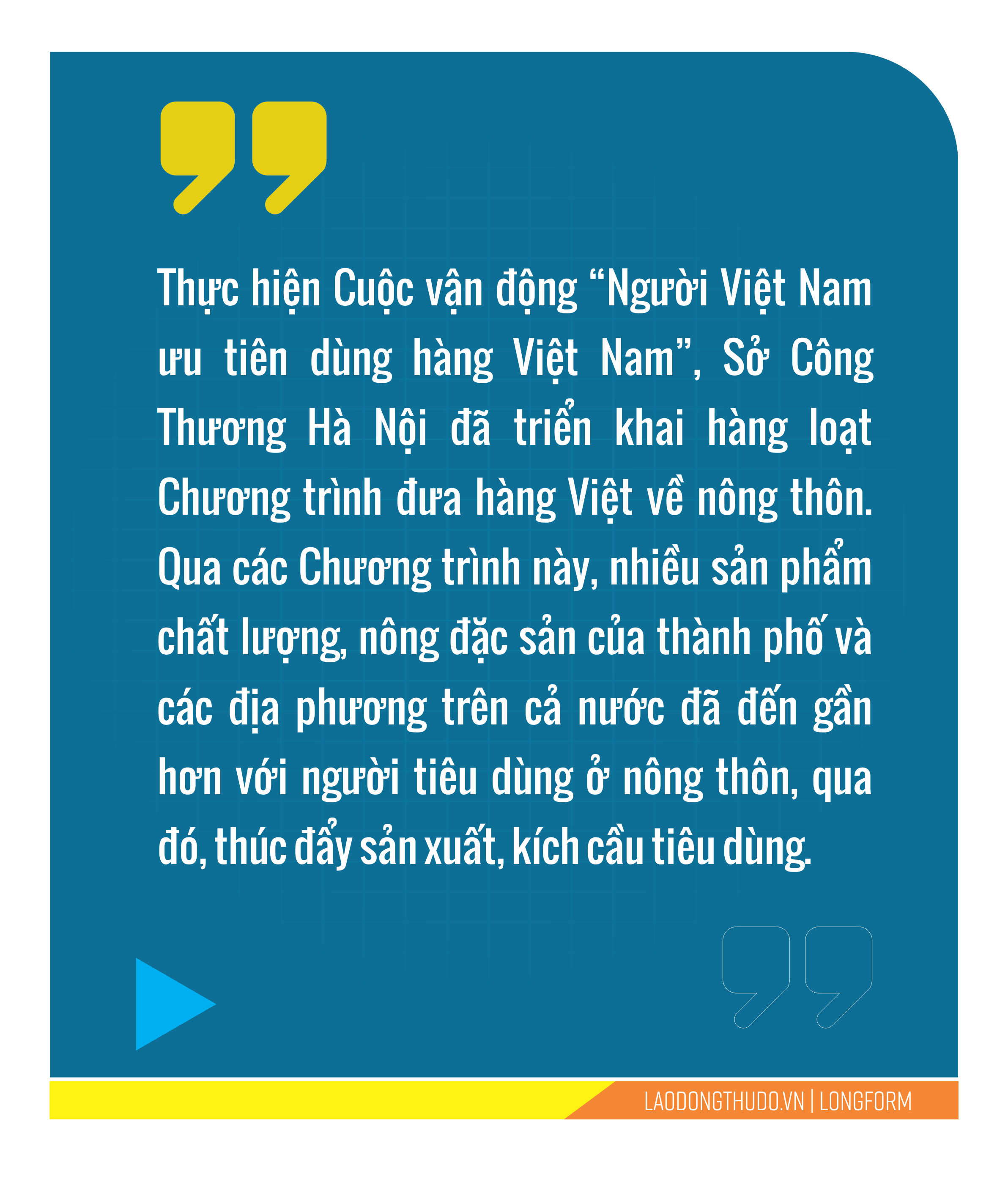 Cú hích từ các chương trình kết nối giao thương