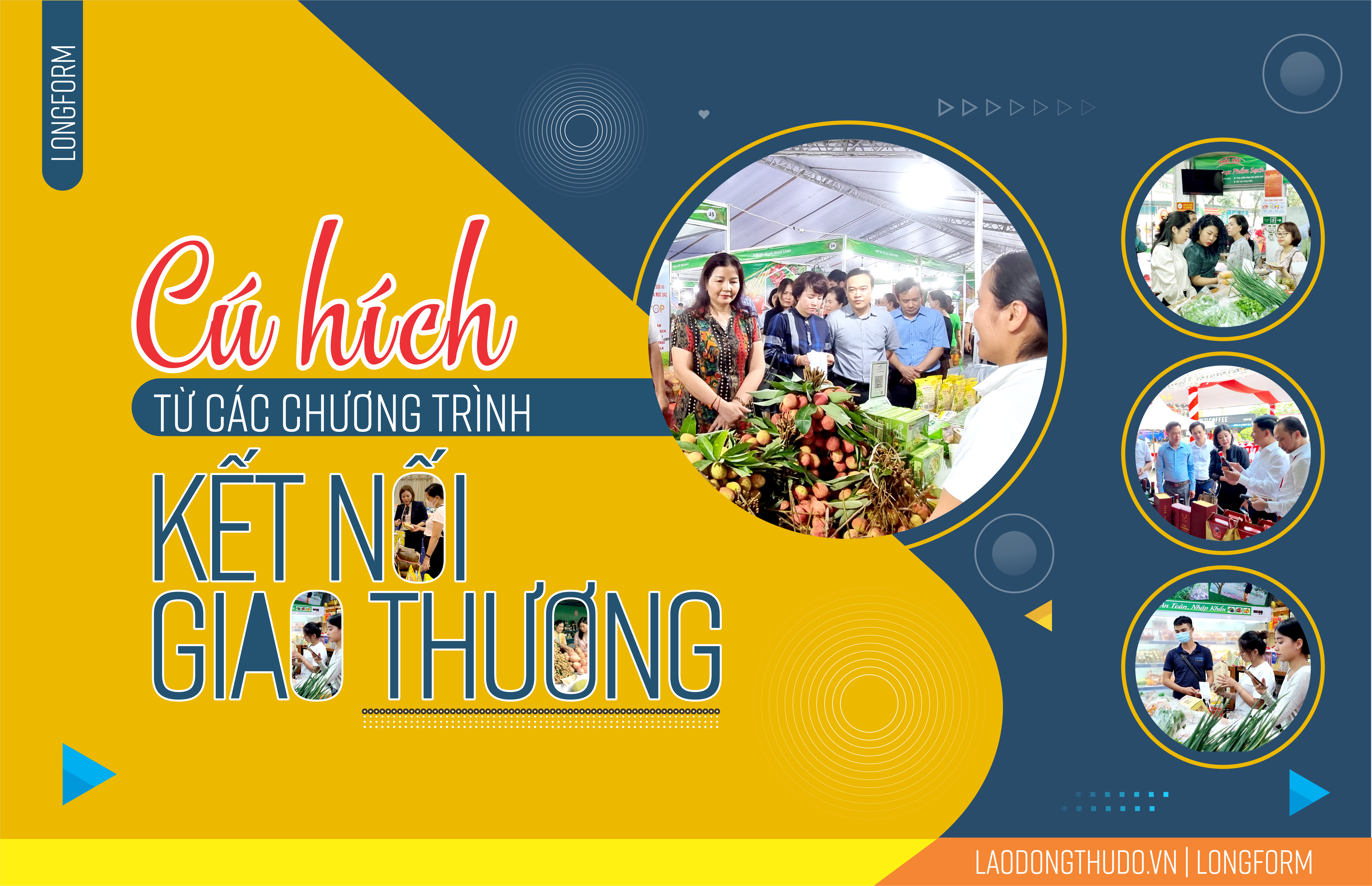 Cú hích từ các chương trình kết nối giao thương