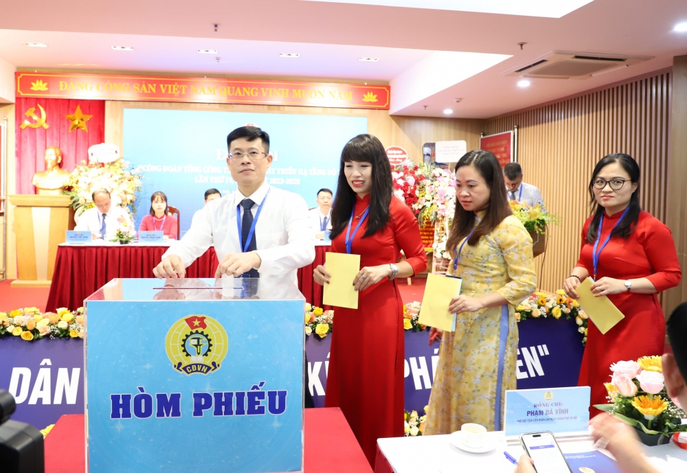 TRỰC TUYẾN HÌNH ẢNH: Đại hội Công đoàn Tổng Công ty Đầu tư phát triển hạ tầng đô thị lần thứ IV