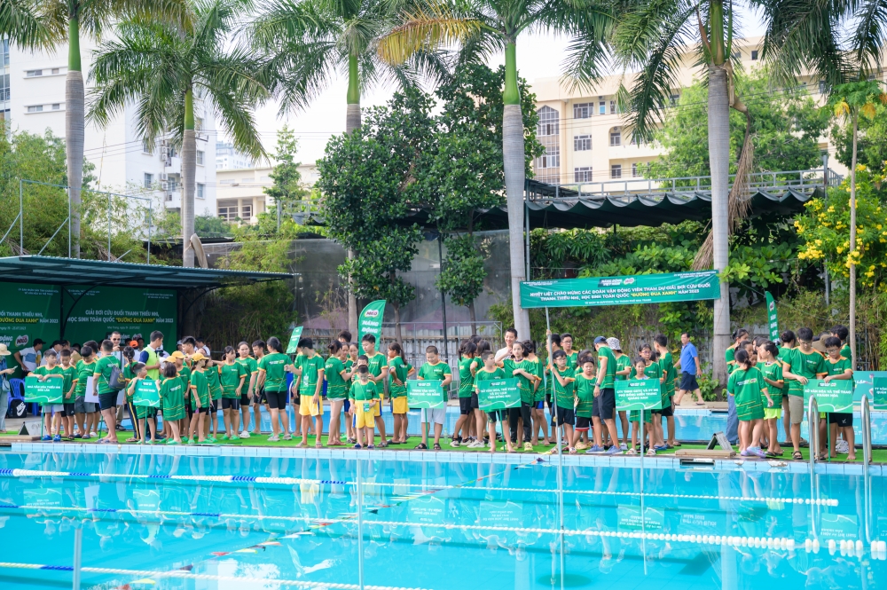 Nestlé MILO đồng hành cùng Giải bơi “Đường đua xanh” 2023