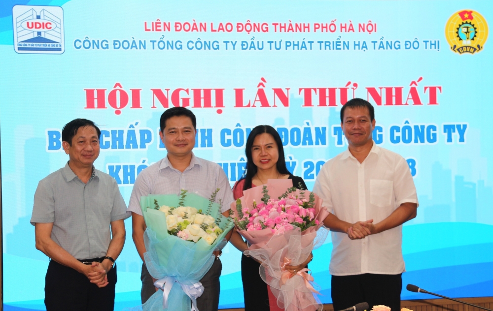 Đồng chí Nguyễn Xuân Thăng tái cử Chủ tịch Công đoàn TCty Đầu tư phát triển hạ tầng đô thị khóa IV