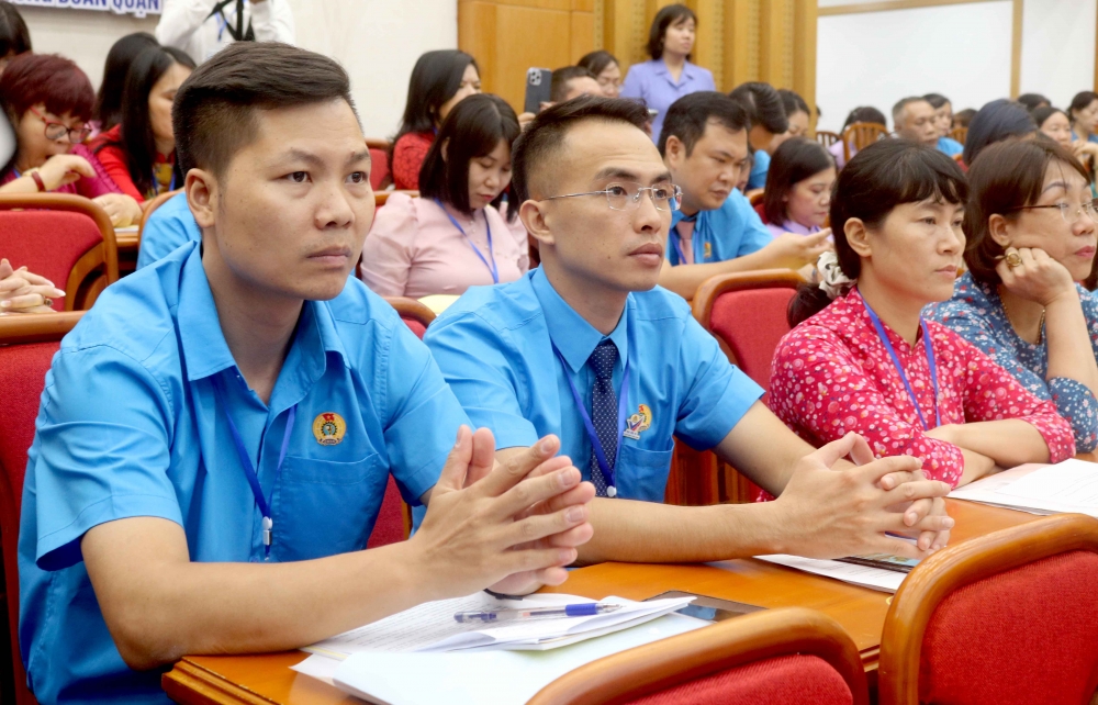 TRỰC TUYẾN HÌNH ẢNH: Đại hội Công đoàn quận Thanh Xuân lần thứ VI