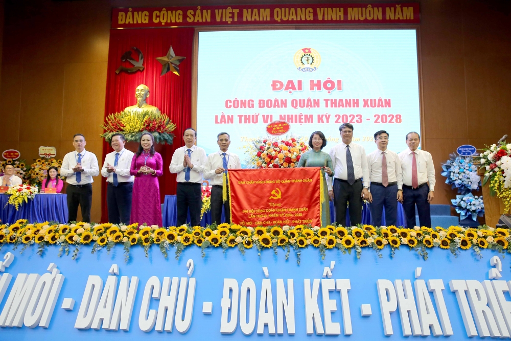 TRỰC TUYẾN HÌNH ẢNH: Đại hội Công đoàn quận Thanh Xuân lần thứ VI