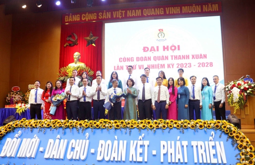 TRỰC TUYẾN HÌNH ẢNH: Đại hội Công đoàn quận Thanh Xuân lần thứ VI