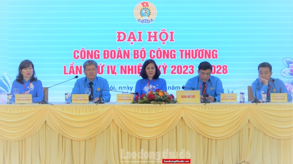 Công đoàn cơ quan Bộ Công Thương: Tổ chức thành công Đại hội Công đoàn nhiệm kỳ 2023 - 2028