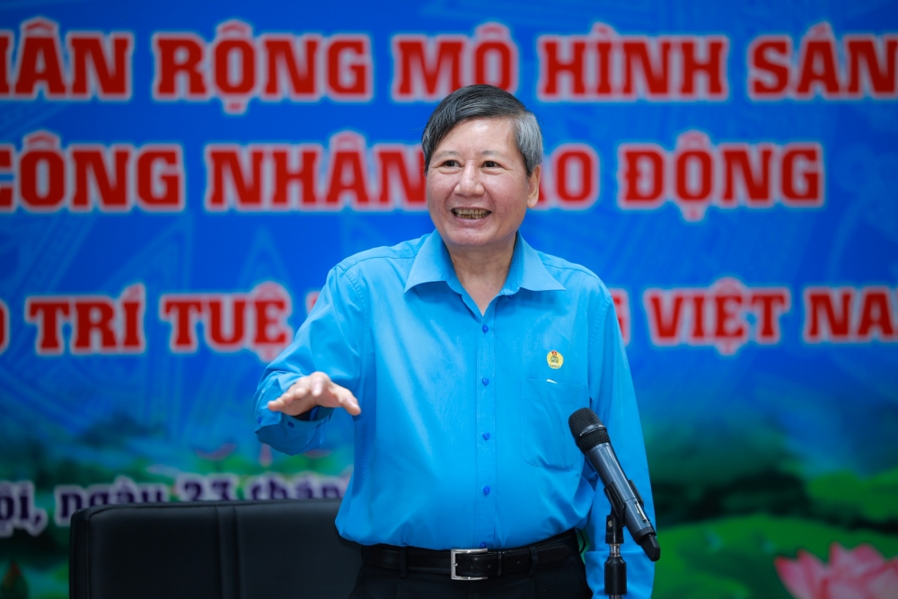 Nhân rộng mô hình, sáng kiến tiêu biểu trong công nhân qua Tọa đàm “Tự hào trí tuệ lao động Việt Nam”