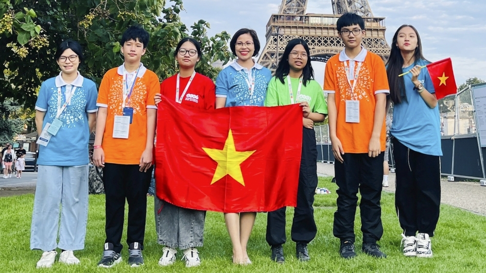 6 học sinh giành Huy chương tại cuộc thi STEM Olympiad quốc tế năm 2023