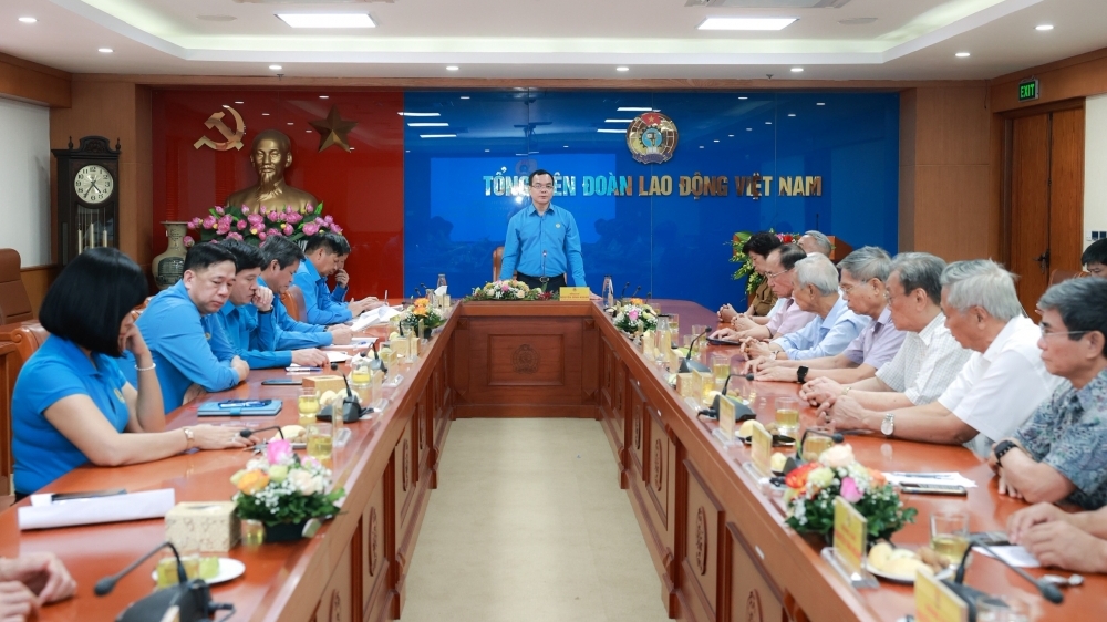 Tổng LĐLĐ Việt Nam gặp mặt cán bộ Công đoàn chủ chốt qua các thời kỳ