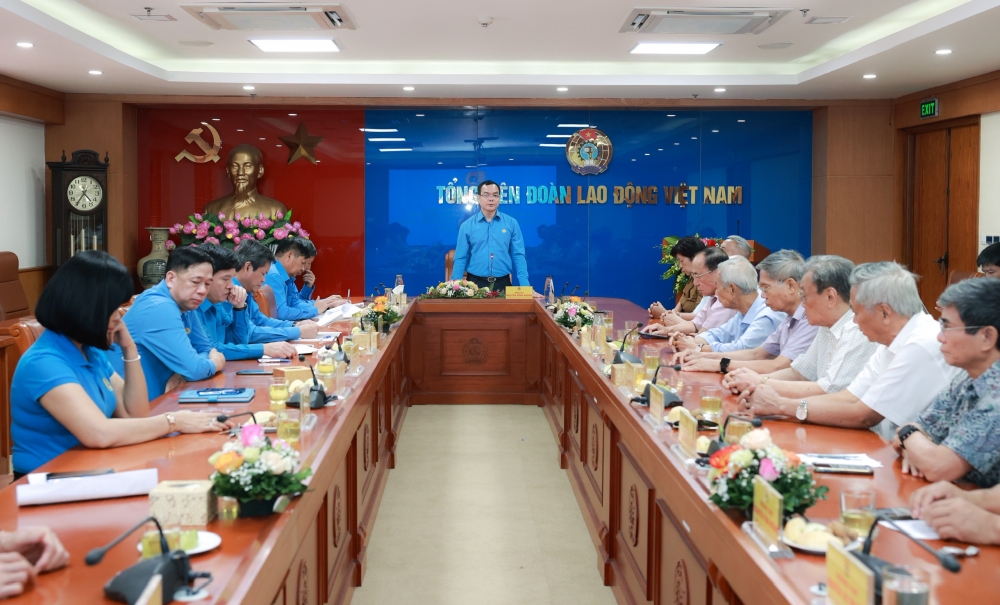 Tổng LĐLĐ Việt Nam gặp mặt cán bộ Công đoàn chủ chốt qua các thời kỳ