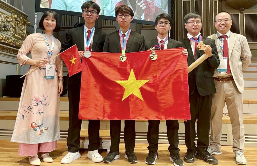 Học sinh Việt Nam đạt thành tích cao tại Olympic Hóa học quốc tế