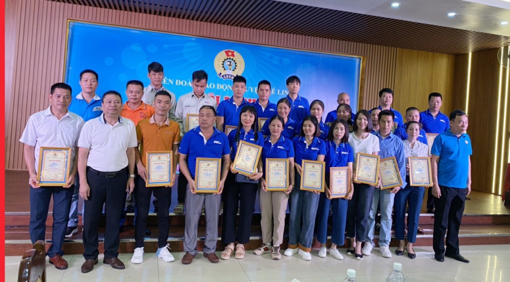 Liên đoàn Lao động huyện Mê Linh tuyên dương 56 “Công nhân giỏi