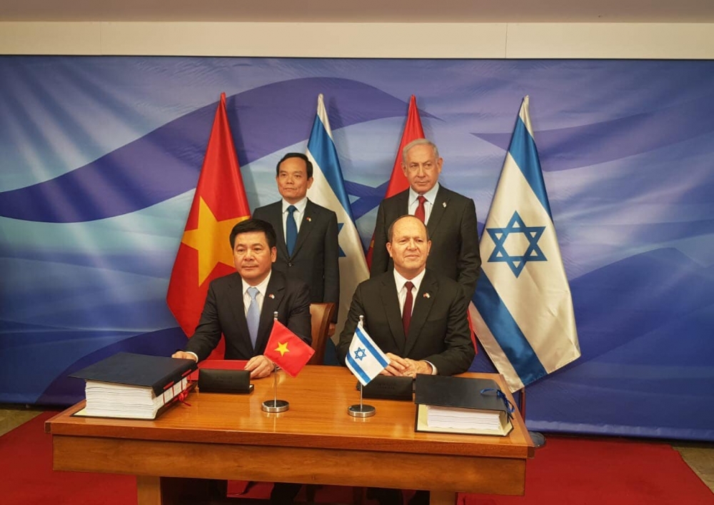 Việt Nam và Israel ký kết Hiệp định thương mại tự do
