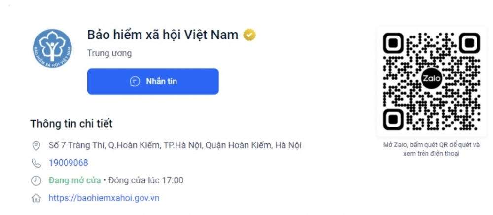 Cảnh báo trang web giả mạo Cổng dịch vụ công ngành BHXH Việt Nam