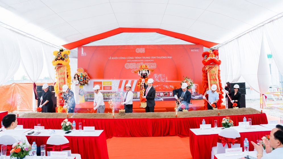 Tập đoàn Central Retail Việt Nam khởi công trung tâm thương mại GO! Hà Nam