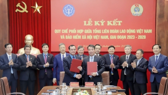 Tổng LĐLĐ Việt Nam-BHXH Việt Nam: Phối hợp nâng cao hiệu quả bảo vệ quyền lợi của người lao động
