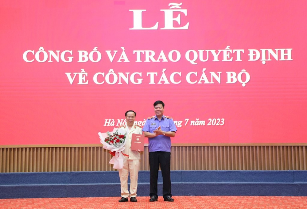 Đồng chí Nguyễn Đức Hạnh được bổ nhiệm chức vụ Tổng Biên tập Tạp chí Kiểm sát