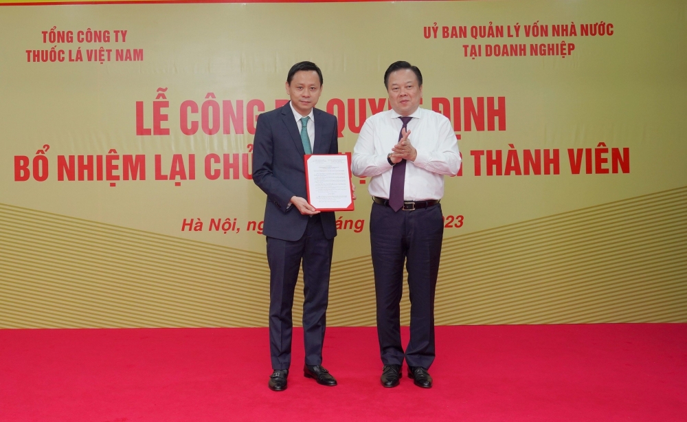 Ông Hồ Lê Nghĩa tiếp tục được bổ nhiệm làm Chủ tịch Hội đồng thành viên Vinataba