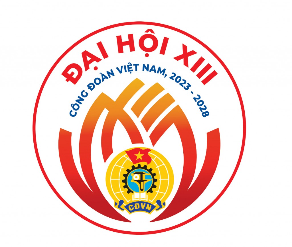 Tổng LĐLĐ Việt Nam công bố biểu trưng chính thức của Đại hội XIII Công đoàn Việt Nam